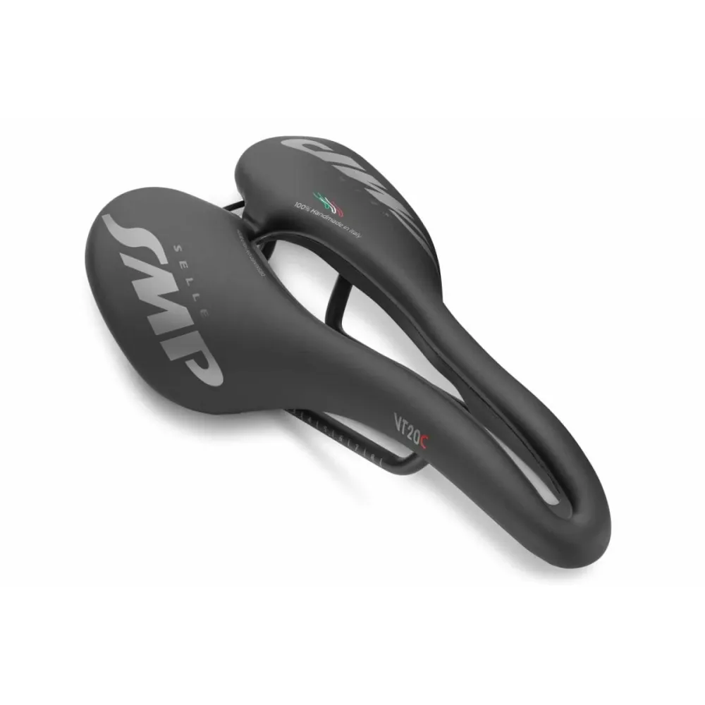 SMP VT20C Sedlo 144mm šířka Černé hliníkové kolejnice