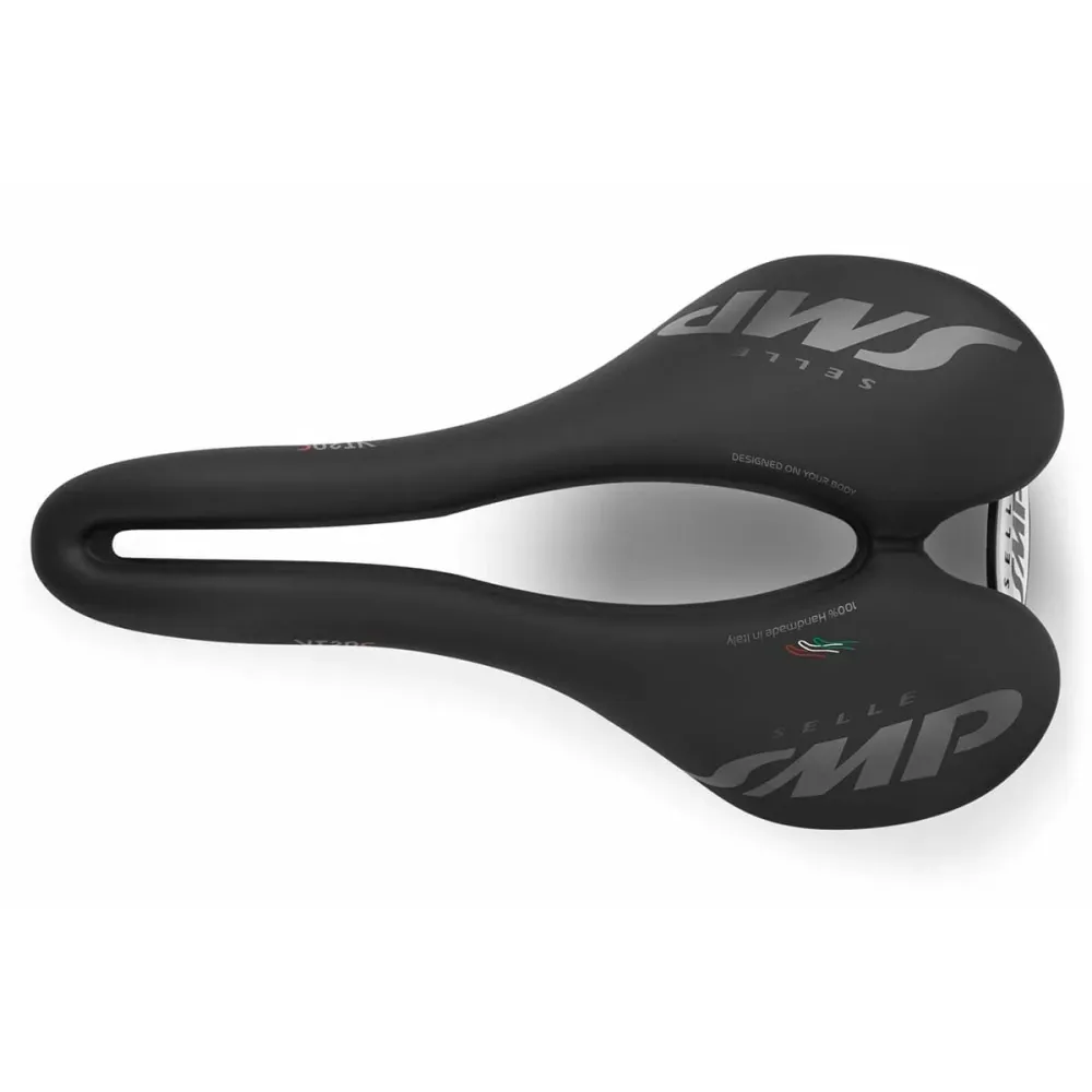 SMP VT20C sedlo 144mm šířka Karbonové kolejnice černé