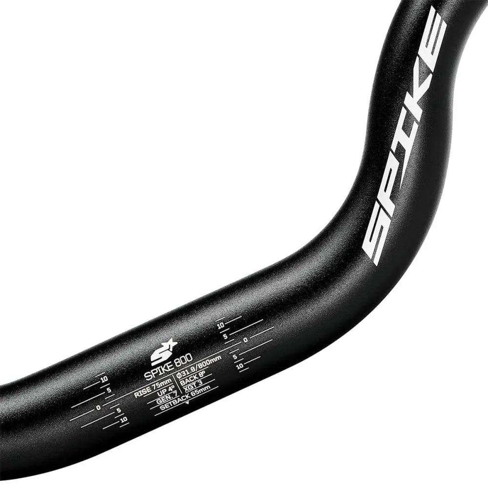 SPANK SPIKE 800 RACE VIBROCORE Rise 75mm 31,8/800mm Černá / Oranžová řídítka