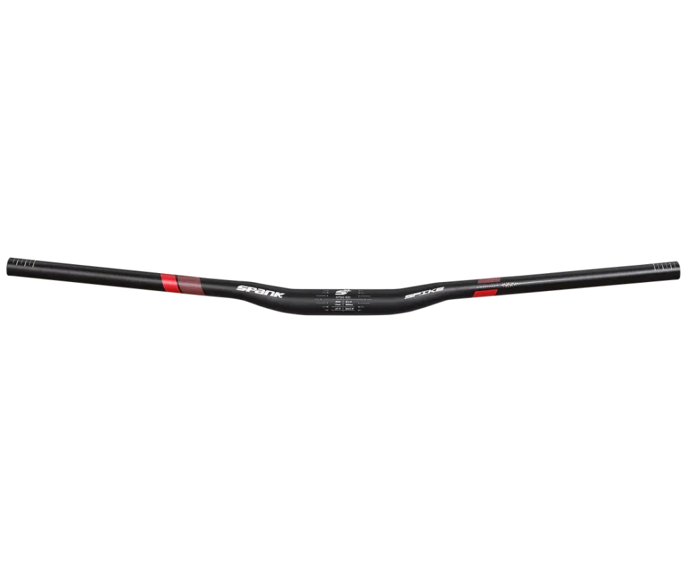 SPANK SPIKE 800 VIBROCORE Rise 15mm 31,8/800mm Černá / červená řídítka