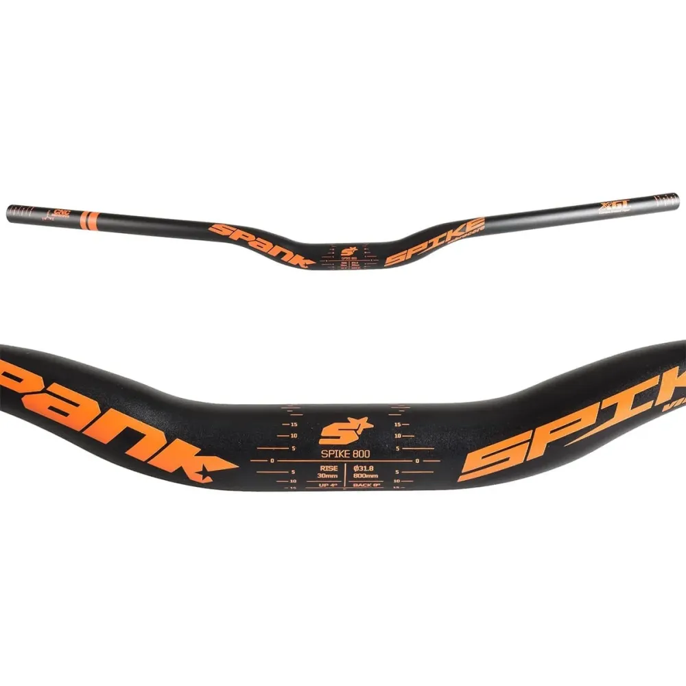 SPANK SPIKE 800 VIBROCORE Rise 30mm 800mm Oranžová řídítka