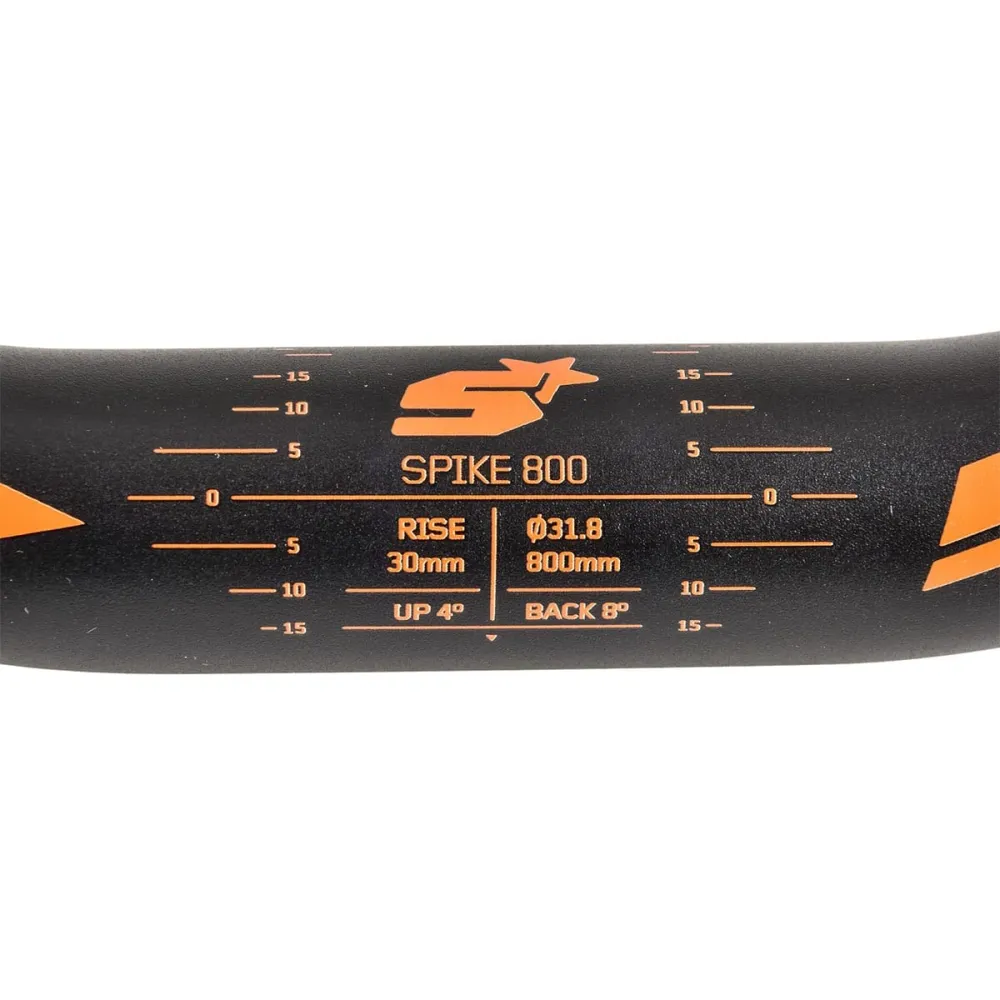 SPANK SPIKE 800 VIBROCORE Rise 30mm 800mm Oranžová řídítka