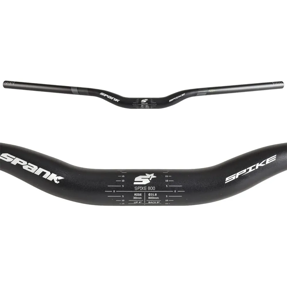 SPANK SPIKE 800 VIBROCORE Rise 30mm 800mm Šedá řídítka