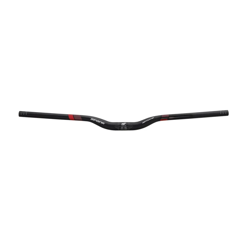 SPANK SPIKE 800 VIBROCORE Rise 30mm 31,8/800mm Černá / červená řídítka