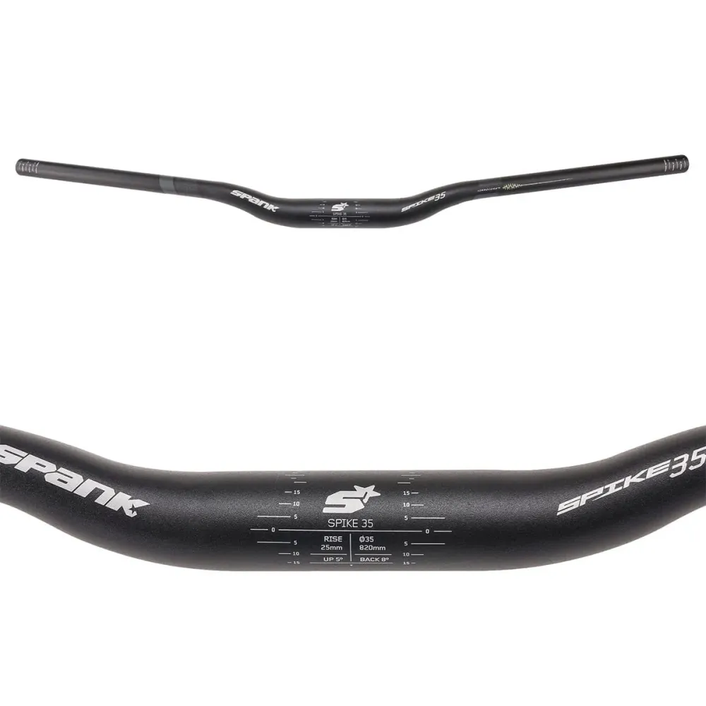 SPANK SPIKE 35 VIBROCORE Rise 25mm 820mm Černá řídítka