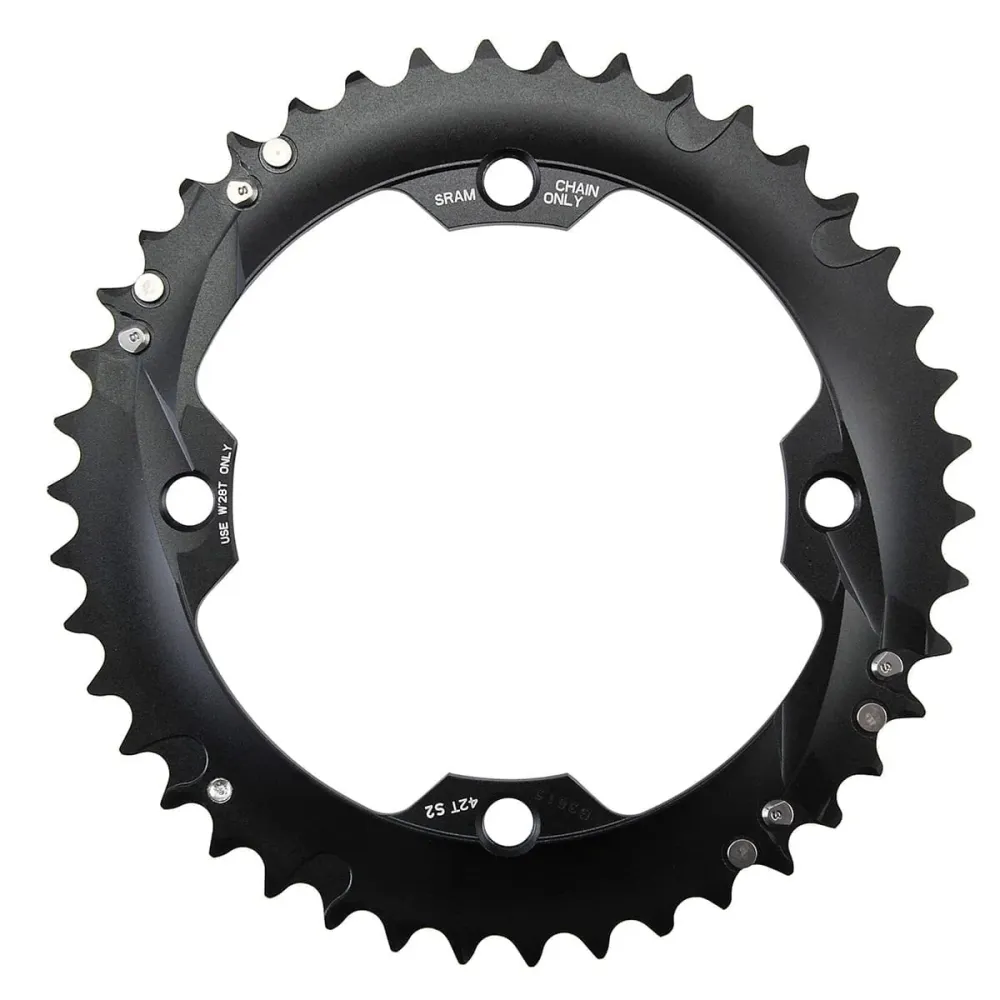 SRAM S2 10V 4 otvory 120mm vnější řetězový kroužek