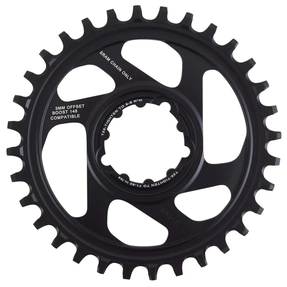 SRAM X-SYNC NARROW WIDE BOOST 11V přímá montáž 3mm mono řetězový kroužek