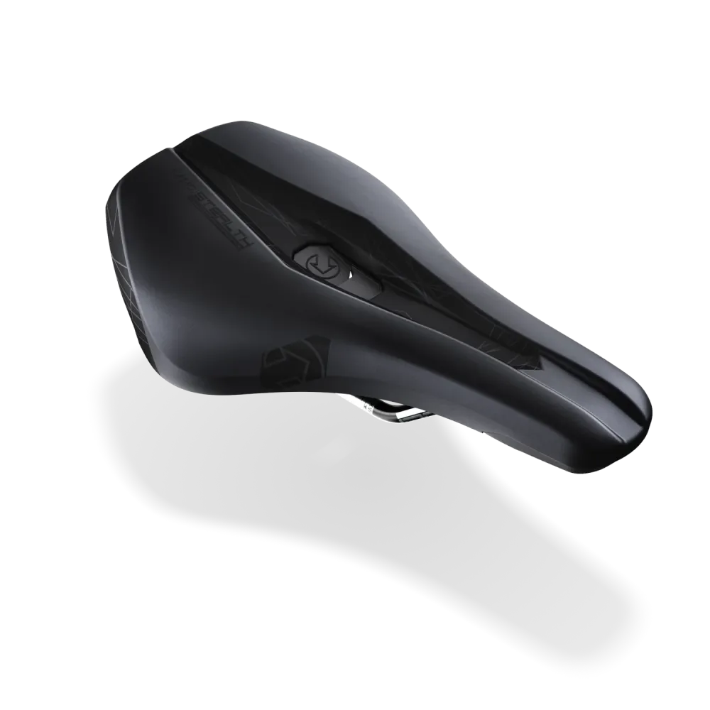 STEALTH OFFROAD PERFORMANCE 152mm PRO sedlo s nerezovými kolejnicemi černá