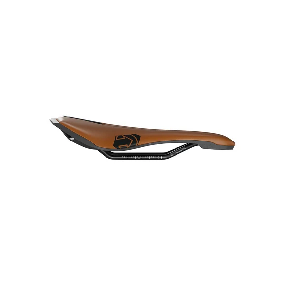 STEALTH PERFORMANCE 142mm PRO sedlo Nerezové kolejnice Hnědá barva