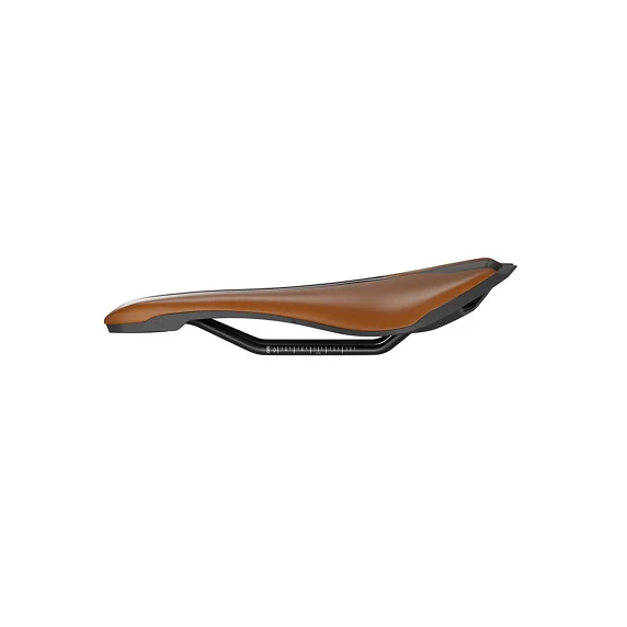 STEALTH PERFORMANCE 142mm PRO sedlo Nerezové kolejnice Hnědá barva