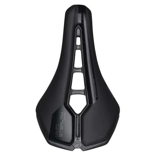 STEALTH TEAM CURVED 142mm PRO Sedlo Carbon Rails Black