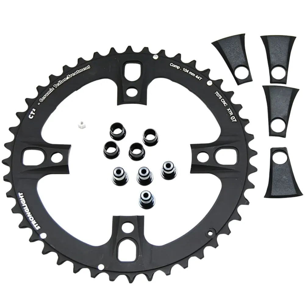 STRONGLIGHT CT² SHIMANO XTR M970 9V 4 otvory 104 mm venkovní řetězový kroužek