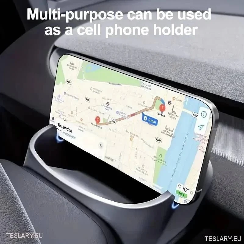 Tesla 3+ Highland Phone & Dash Storage Organizer (volant)