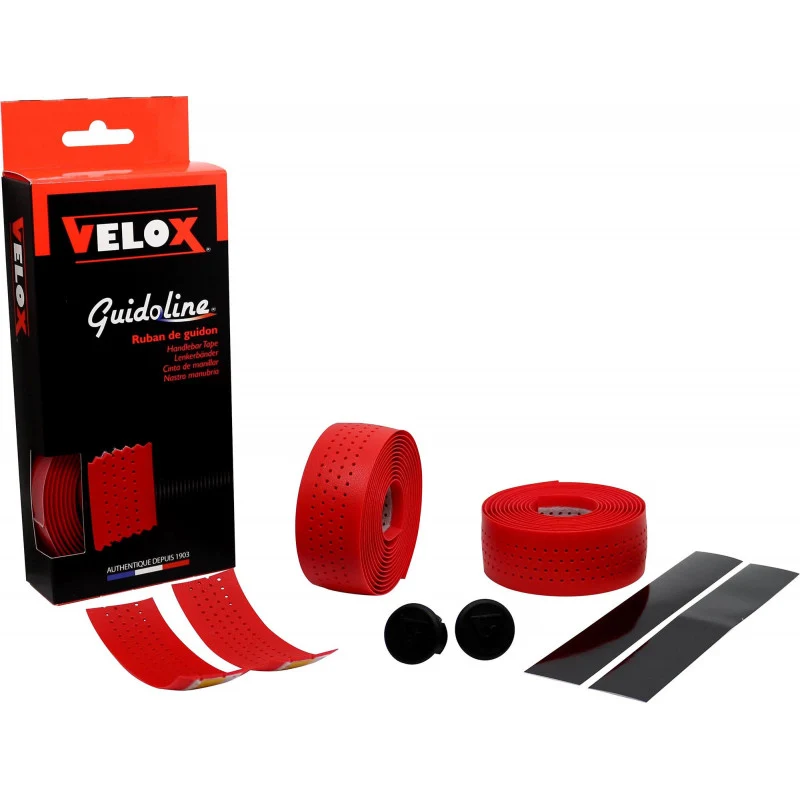 VELOX SOFT PERFOREE červená páska na řídítka