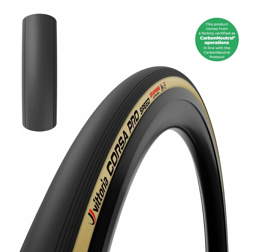 VITTORIA CORSA PRO SPEED WIDE Graphene G2.0 700c Tubeless Ready Soft Beige pneumatika