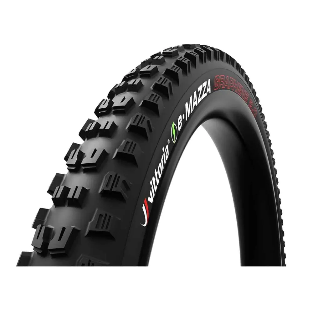 VITTORIA E-MAZZA ENDURO 27.5x2.40 2-Ply 4C Graphene 2.0 Tubeless Ready Soft Black pneumatika