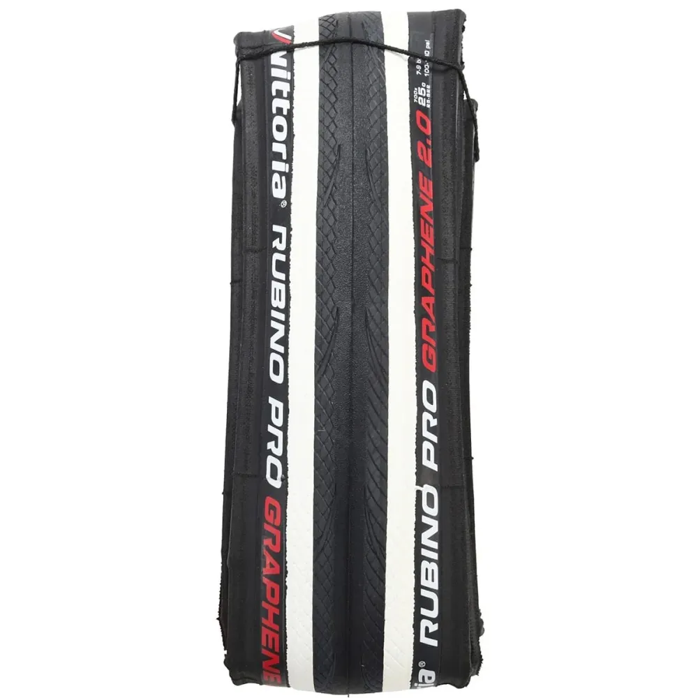 VITTORIA RUBINO PRO Graphene G2.0 700c TubeType White pneumatika