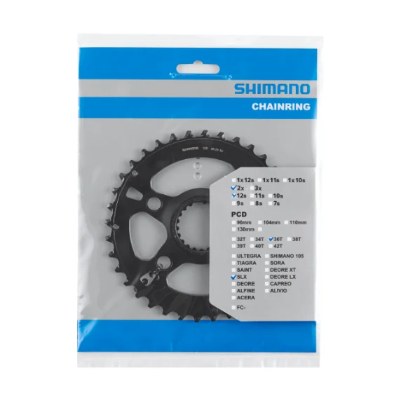 Vnější řetězový kroužek SHIMANO SLX pro FC-M7100-2/FC-M7120-B2 (26-36 zubů) 12V
