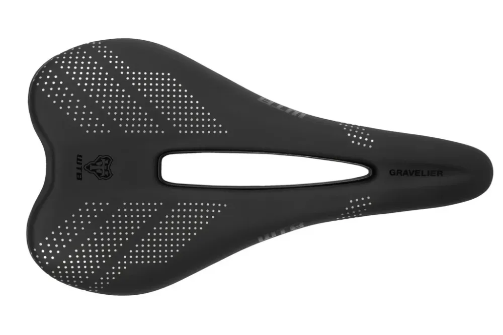WTB GRAVELIER Medium 140mm Carbon Saddle Rails Black