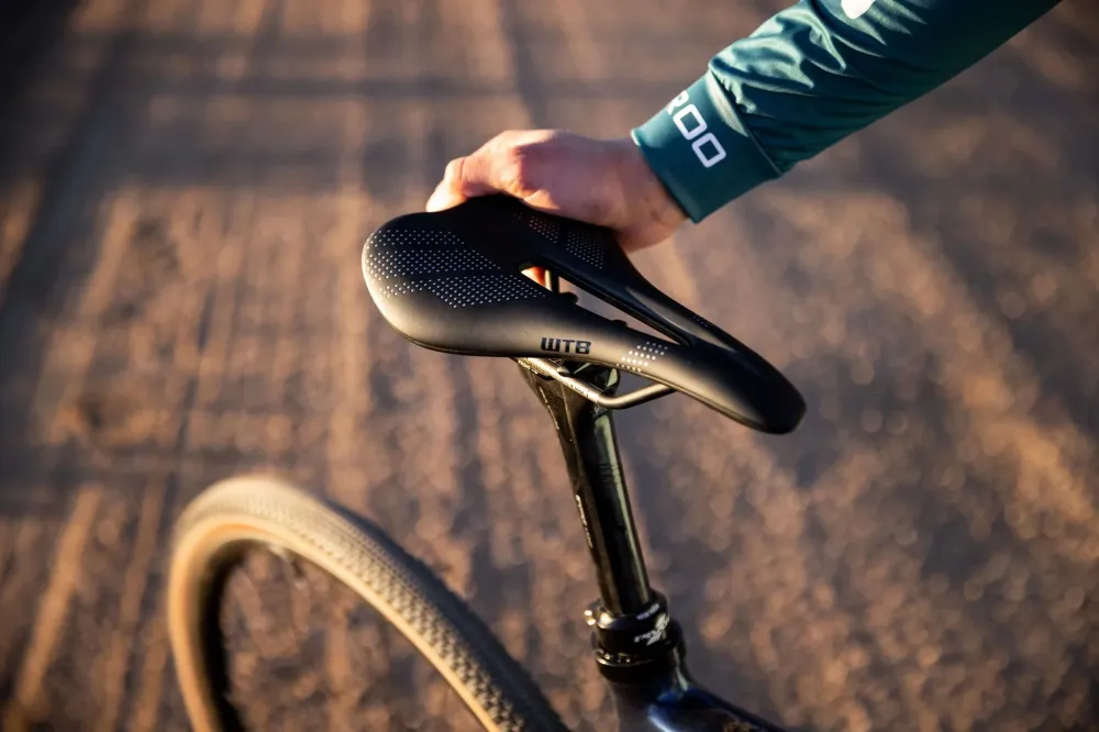 WTB GRAVELIER Medium 140mm Carbon Saddle Rails Black