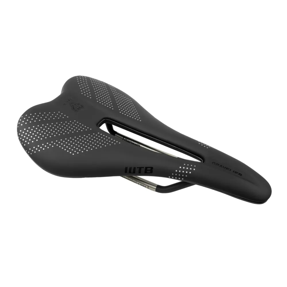 WTB GRAVELIER Medium 140mm titanové podsedlové lišty černé