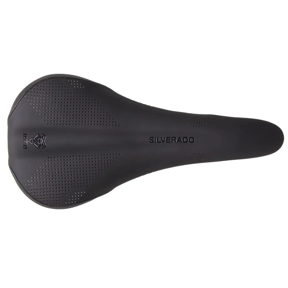 WTB SILVERADO 135mm sedlo Ocelové lišty černé