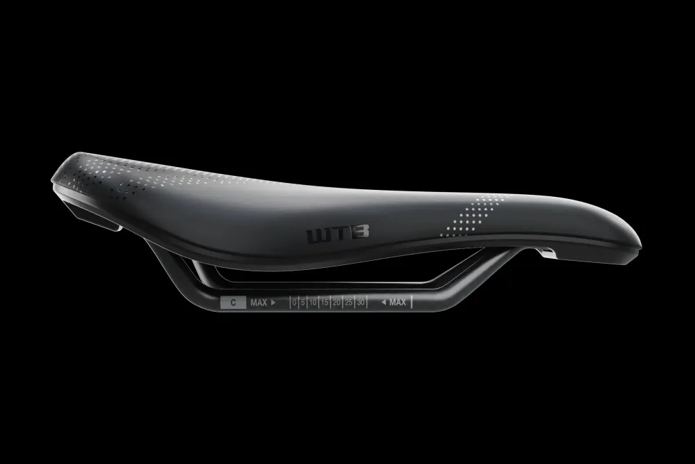 WTB SOLANO SL FUSION Medium 142mm Carbon Seat Rails Black