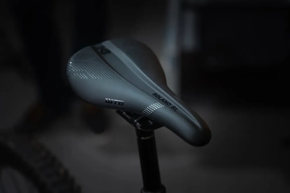 WTB SOLANO SL FUSION Wide 157mm Titanium Seat Rails Black