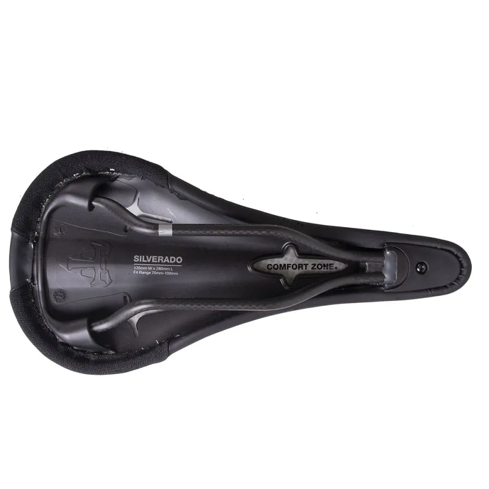 WTB VOLT 135mm sedlo Carbon Rails Black