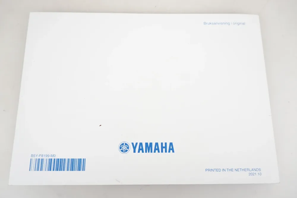 Návod k obsluze Yamaha