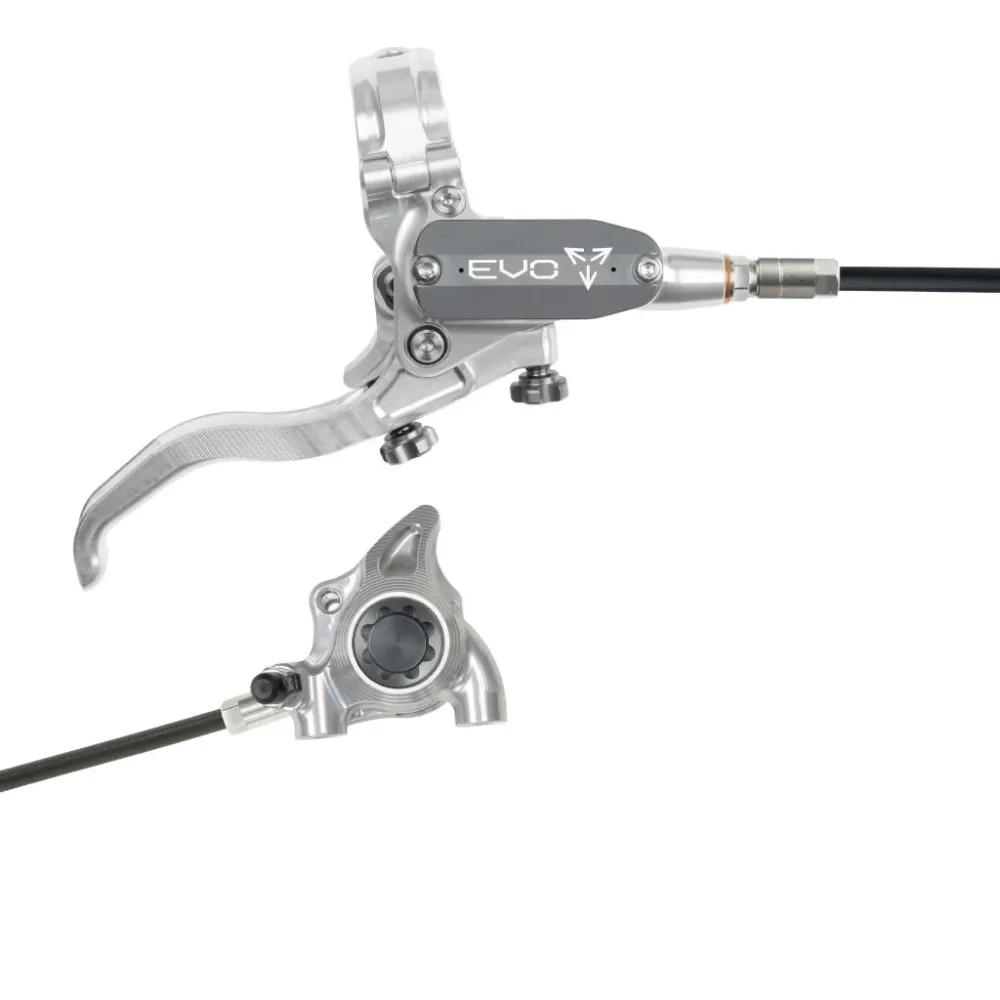 Zadní brzda HOPE TECH 4 EVO X2 FM Silver/Smoke