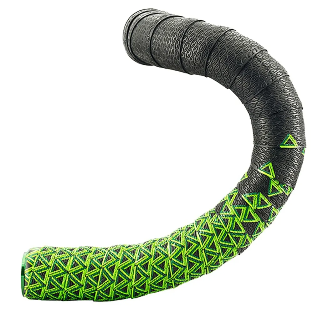 Závěsná páska DEDA LOOP HANGER TAPE + END-PLUG černá/zelená