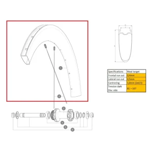 Sada předních kol MAVIC COSMIC SL 65 UD DISC