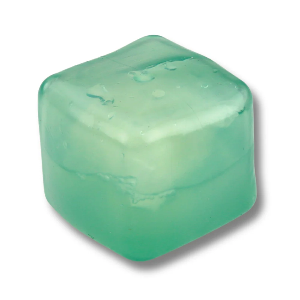 Antistresová squishy kostka ledu se szronem 5,5 cm