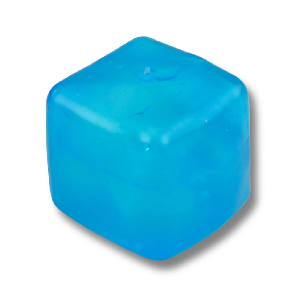 Antistresová squishy kostka ledu se szronem 5,5 cm