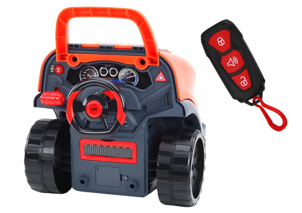 Warsztat s motorem k rozebrání DIY sada – oranžový
