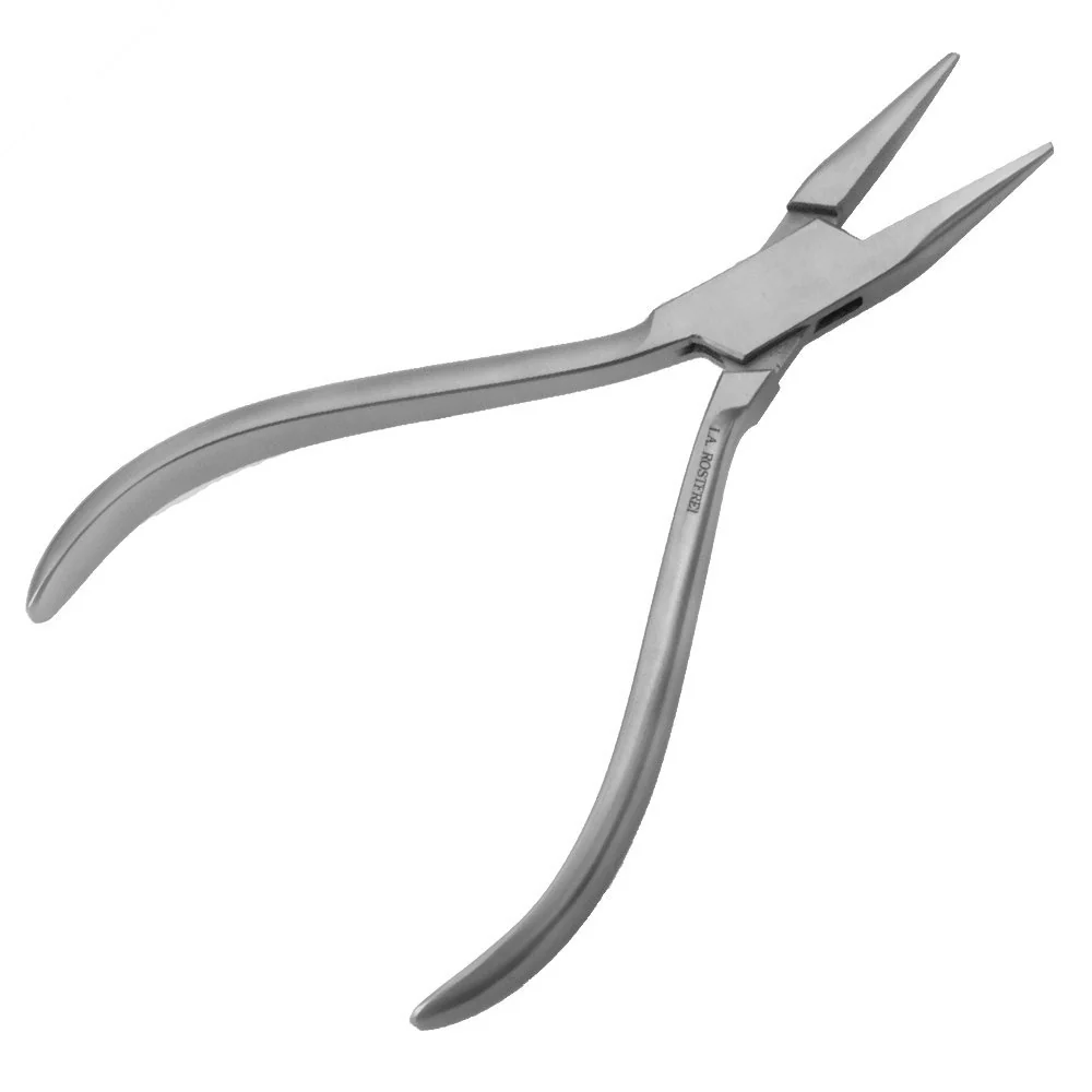 Kleště na ohýbání drátu - Konturové kleště podle - Délka: 14,5 cm - vroubkované čelisti - nerezová ocel