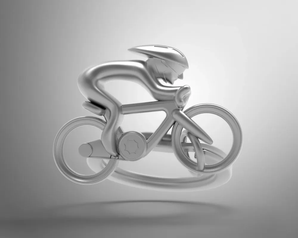MTM - Klíč - Cyklista - Klíčové prsteny