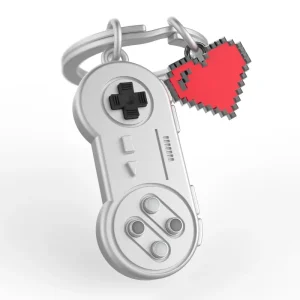 MTM - Key FOB - Retro Game Controller - Klíčové prsteny