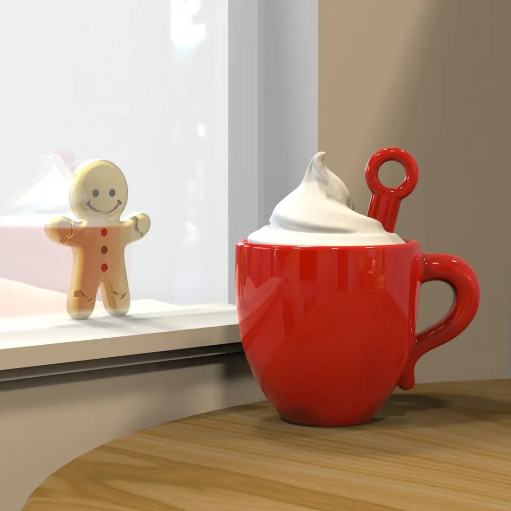 MTM - Key - Hot Chocolate Cup - Klíčové prsteny