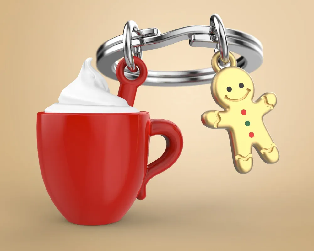 MTM - Key - Hot Chocolate Cup - Klíčové prsteny