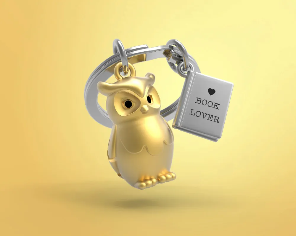 MTM - Key Key - Golden Owl - Klíčové prsteny