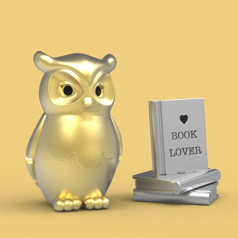 MTM - Key Key - Golden Owl - Klíčové prsteny