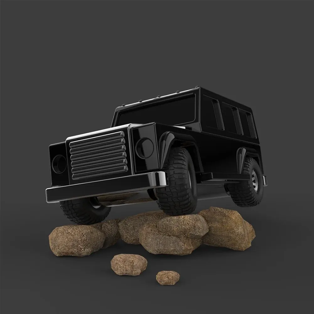 MTM - Key Key - Offroad Black - Klíčové prsteny