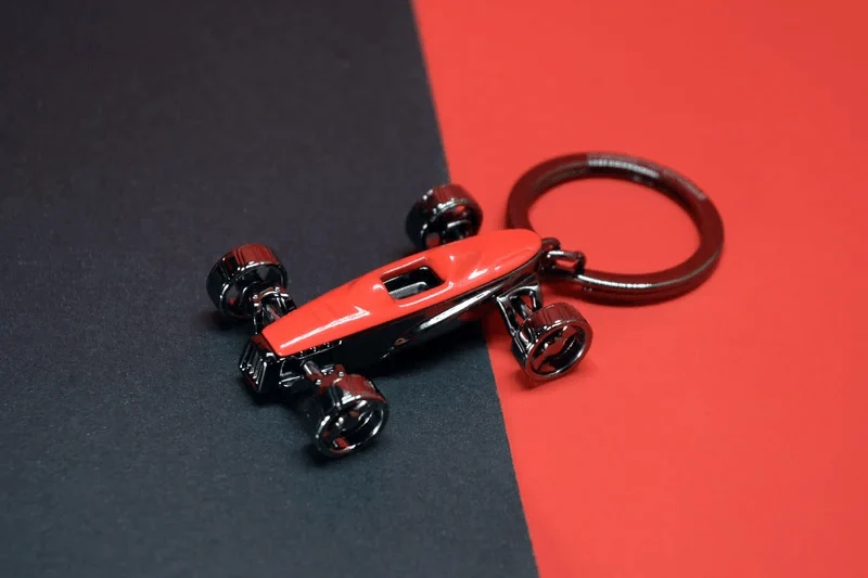 MTM - Key Key - Racing Car Red -Black - Klíčové prsteny