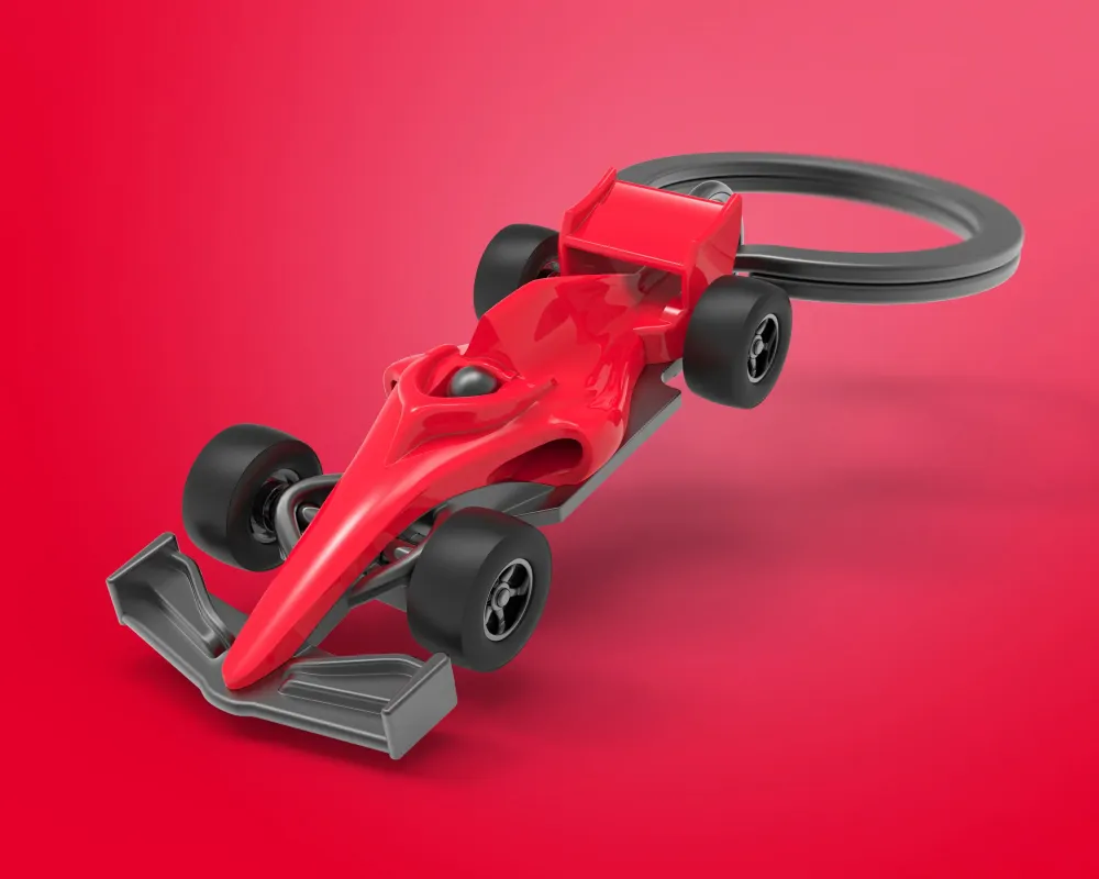 MTM - klíč klíče - Formule Red - Klíčové prsteny