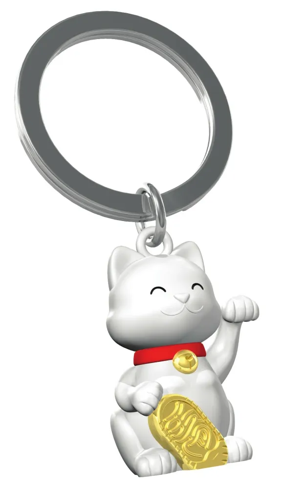 MTM - klíč klíče - Lucky Cat - Klíčové prsteny