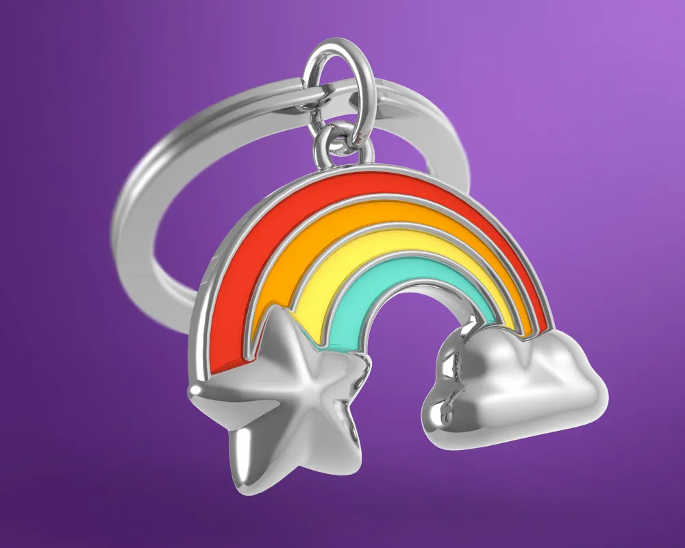 MTM - PŘÍVĚSEK NA KLÍČE - Rainbow - Přívěsky na klíče