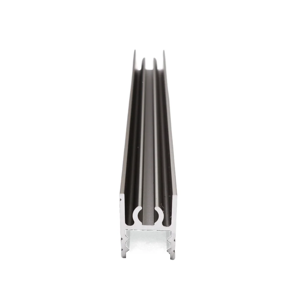 10mm Horní horizontální hliníkový profil 560cm - šampaňská anodizace