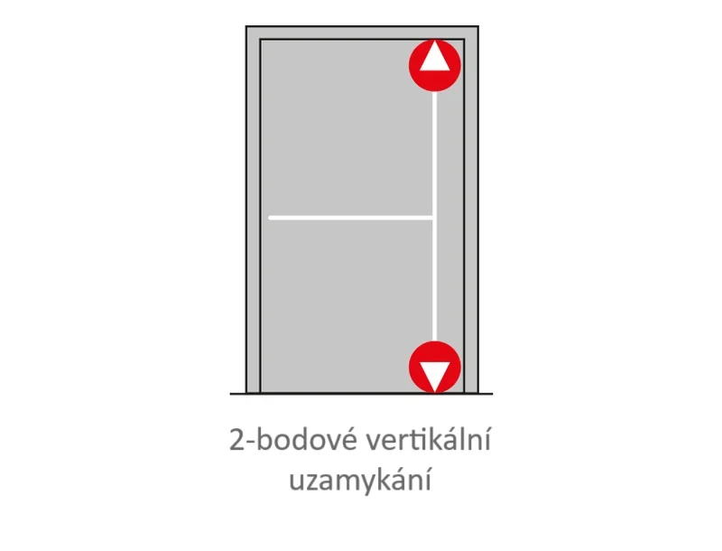 JNF - Panic Fitting 2B - .20.953 - 2d PK nerezová ocel
